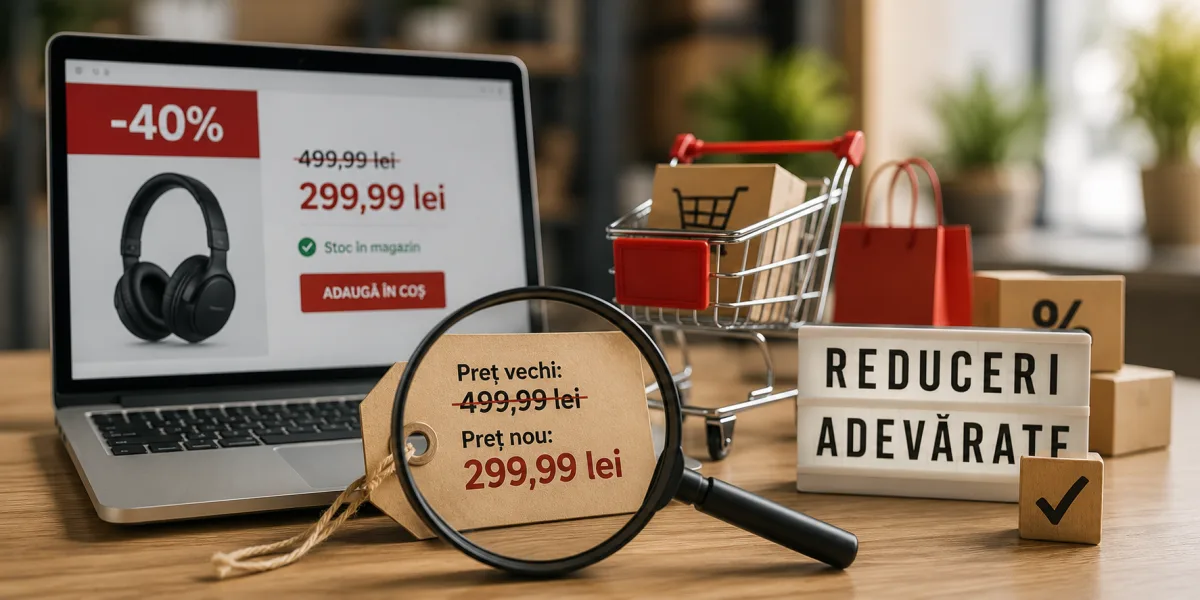 Ofertă reală sau preț umflat? Cum recunoști o reducere adevărată